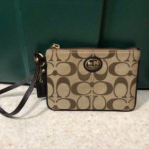 Coach wristlet